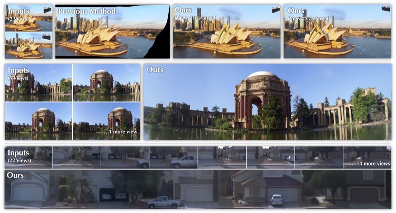 AnyStitch teaser: generative large-parallax panorama stitching